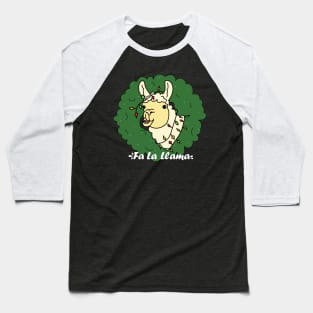 Fa La Llama Baseball T-Shirt